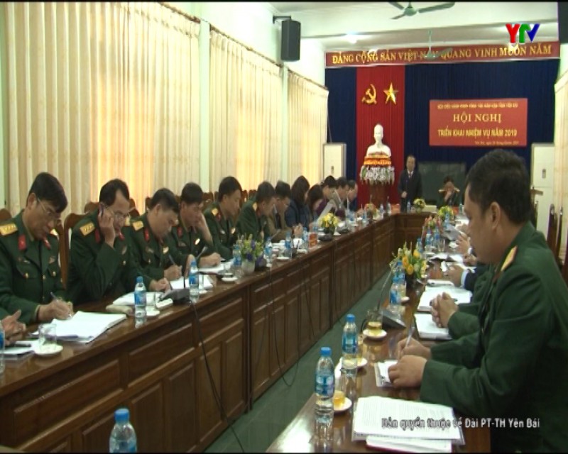 Ban Chỉ đạo Điều hành phối hợp hoạt động công tác dân vận tỉnh Yên Bái triển khai nhiệm vụ năm 2019