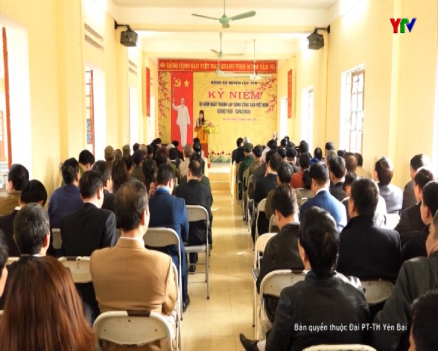 Lục Yên kỷ niệm 90 năm Ngày thành lập Đảng Cộng sản Việt Nam