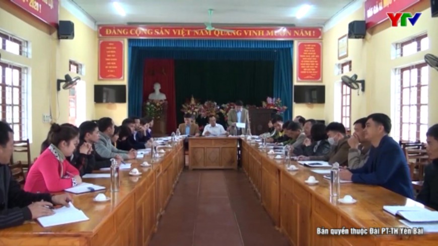 Đảng bộ xã Lâm Giang sẵn sàng tổ chức Đại hội điểm Đảng bộ cấp xã của huyện Văn Yên