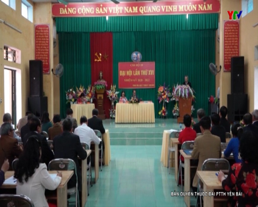 Thị xã Nghĩa Lộ hoàn thành Đại hội chi bộ trực thuộc Đảng ủy cơ sở