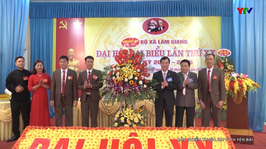 Đại hội điểm Đảng bộ xã Lâm Giang, huyện Văn Yên nhiệm kỳ 2020-2025 thành công tốt đẹp