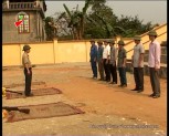 Lục Yên: tổ chức huấn luyện điểm tự vệ khối văn phòng HĐND-UBND