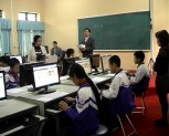 Thị xã Nghĩa Lộ:185 học sinh dự thi giải tiếng Anh trên mạng
