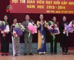 Tổng kết hội thi giáo viên dạy giỏi huyện Văn Yên năm học 2013-2014