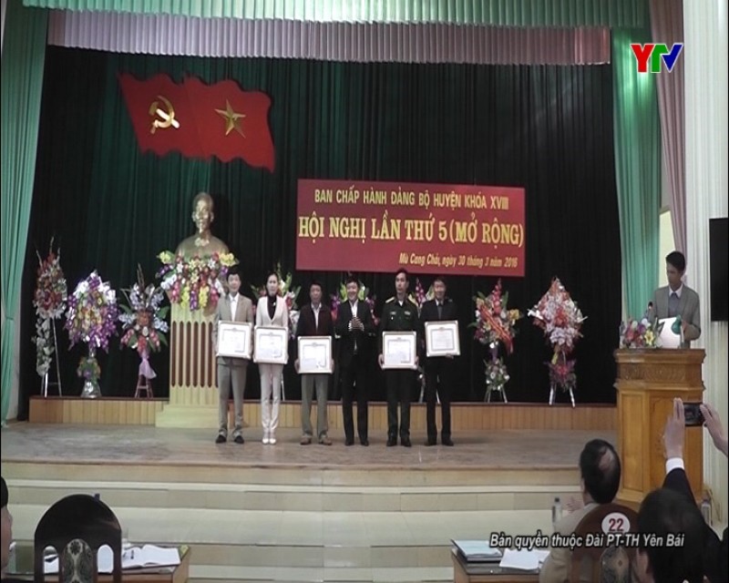 Hội nghị BCH Đảng bộ huyện Mù Cang Chải lần thứ 5 ( mở rộng)