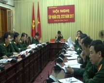 Quân khu II tổ chức Hội nghị trực tuyến tập huấn công tác đảng, công tác chính trị năm 2017