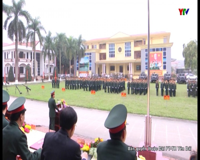 Bộ Chỉ huy quân sự tỉnh Yên Bái ra quân huấn luyện năm 2018