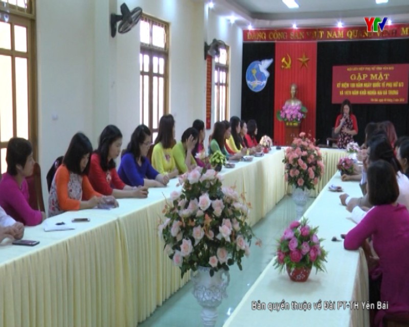 Hội Phụ nữ tỉnh gặp mặt cán bộ, hội viên nhân kỷ niệm 108 năm ngày Quốc tế phụ nữ