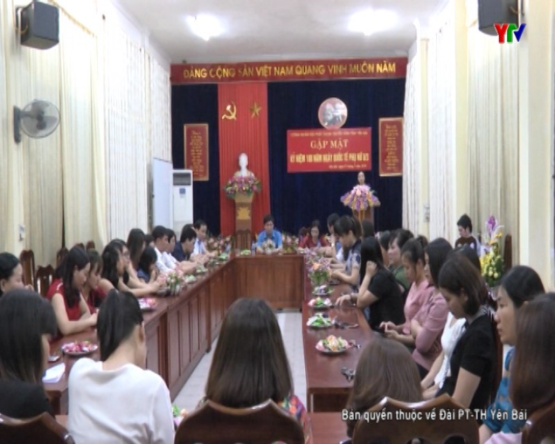 Đài PT-TH Yên Bái gặp mặt nữ cán bộ, viên chức nhân ngày Quốc tế phụ nữ