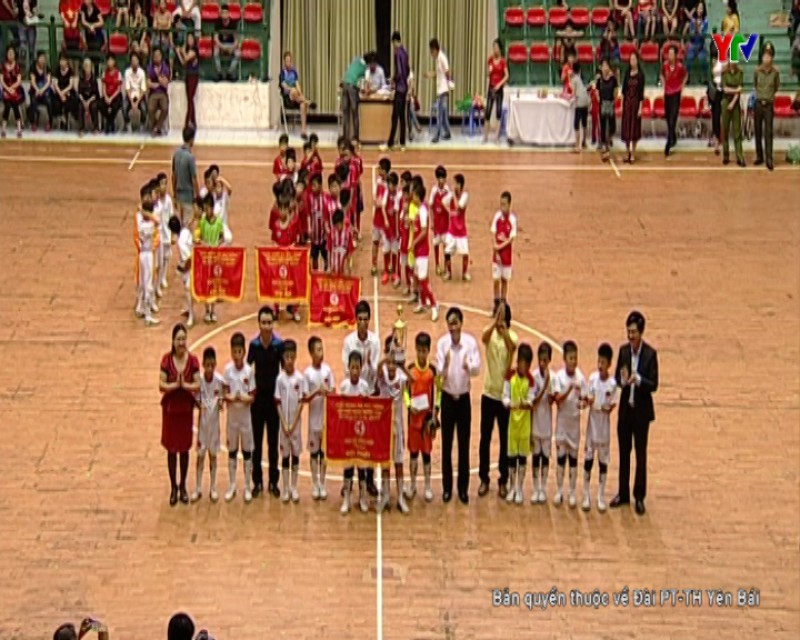 Tường thuật lễ bế mạc và trao giải bóng đá Nhi đồng cúp PT-TH Yên Bái lần thứ XVI năm 2018