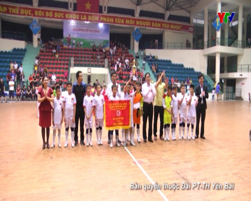 Giải bóng đá Nhi đồng Cúp Phát thanh - Truyền hình tỉnh Yên Bái lần thứ XVI năm 2018 thành công tốt đẹp