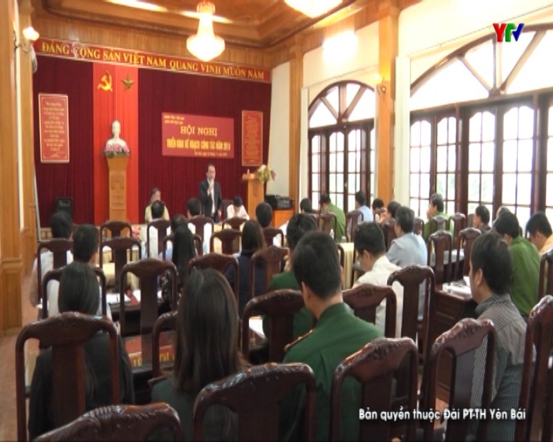 Ban Chỉ đạo 389 tỉnh Yên Bái triển khai nhiệm vụ năm 2018.