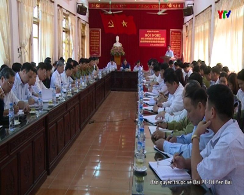 Huyện ủy Lục Yên đánh giá công tác tuyên truyền pháp luật khoáng sản