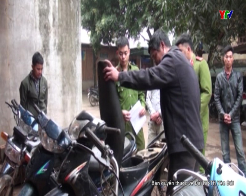 Công an huyện Văn Yên khởi tố 2 đối tượng tội trộm cắp tài sản