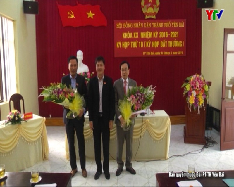 Đồng chí Đỗ Đức Minh được bầu giữ chức Chủ tịch UBND thành phố Yên Bái