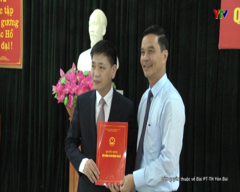 Đồng chí Nguyễn Hoàng Long được bổ nhiệm Phó Giám đốc Sở Văn hóa, Thể thao và Du lịch