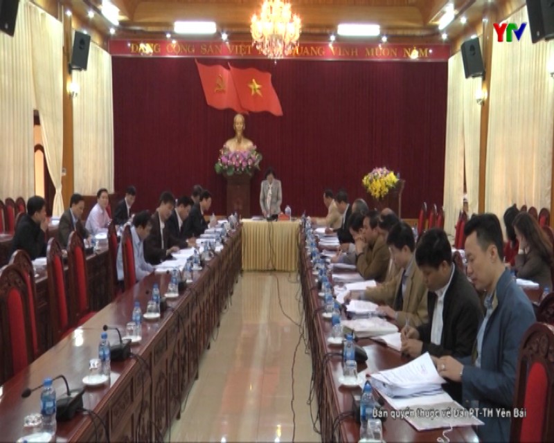 BCĐ thực hiện Nghị quyết số 18, 19 tỉnh Yên Bái tổ chức phiên họp thường kỳ tháng 3/2019