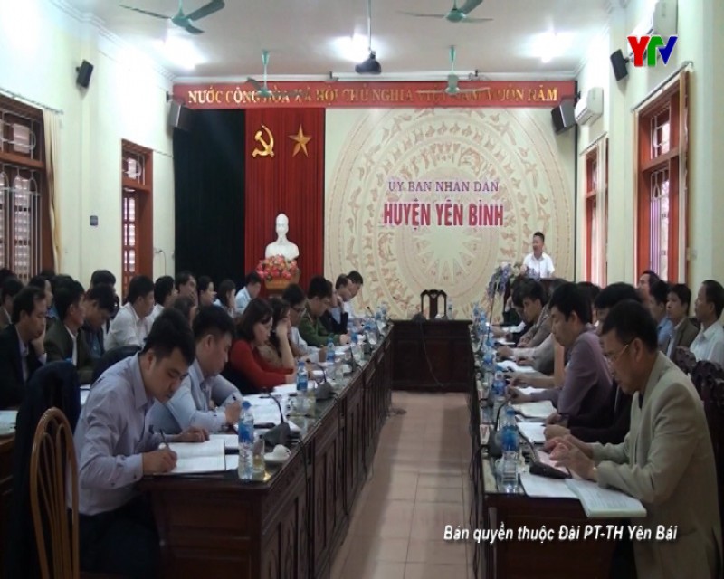 Huyện Yên Bình triển khai nhiệm vụ tháng 3 năm 2019