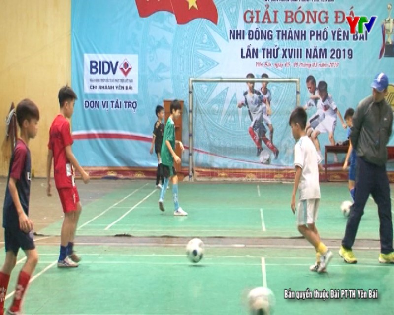 Thành phố Yên Bái quyết tâm bảo vệ chức vô địch tại Giải bóng đá Nhi đồng Cúp PT-TH Yên Bái lần thứ XVII năm 2019