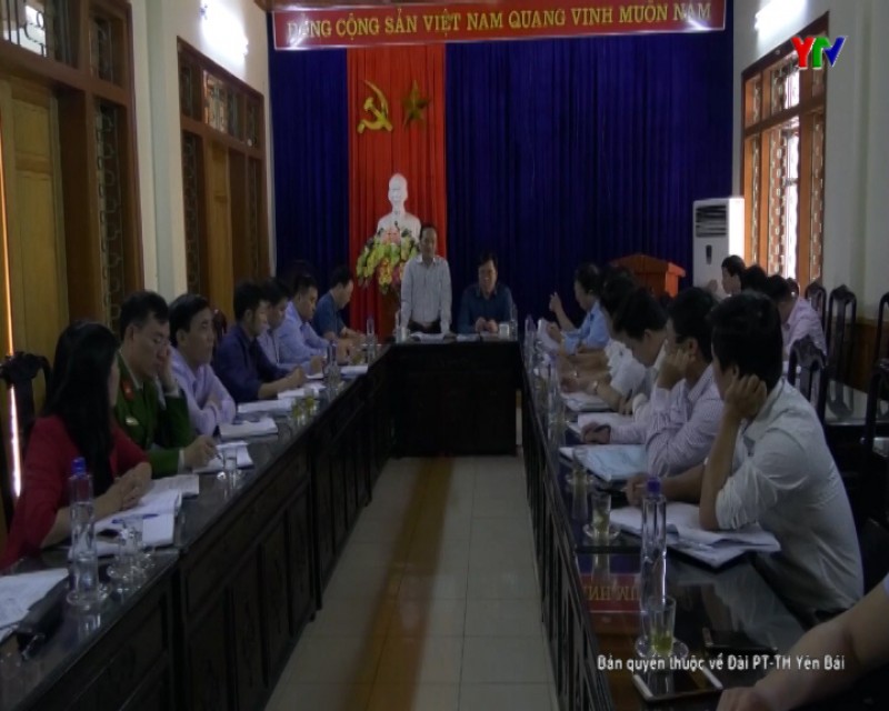 Kiểm tra việc triển khai thực hiện Chương trình hành động số 144 của Tỉnh ủy Yên Bái tại huyện Mù Cang Chải
