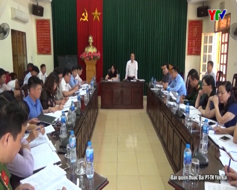 Kiểm tra việc triển khai thực hiện Chương trình hành động số 144 của Tỉnh ủy Yên Bái tại thị xã Nghĩa Lộ