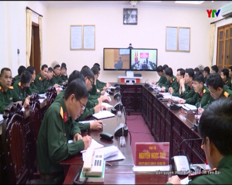 Hội nghị trực tuyến quán triệt, triển khai thực hiện các Kết luận của Bộ Chính trị, Ban Bí thư, Thường vụ Quân ủy TW