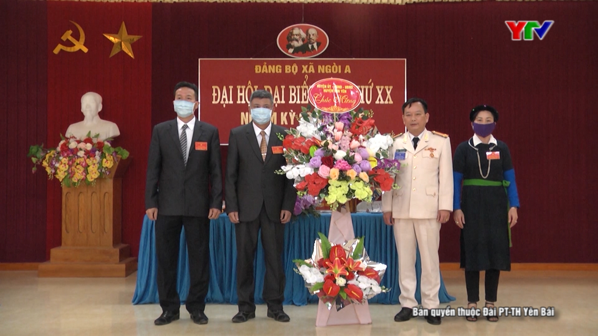 Đại hội Đảng bộ xã Ngòi A, huyện Văn Yên, nhiệm kỳ 2020-2025