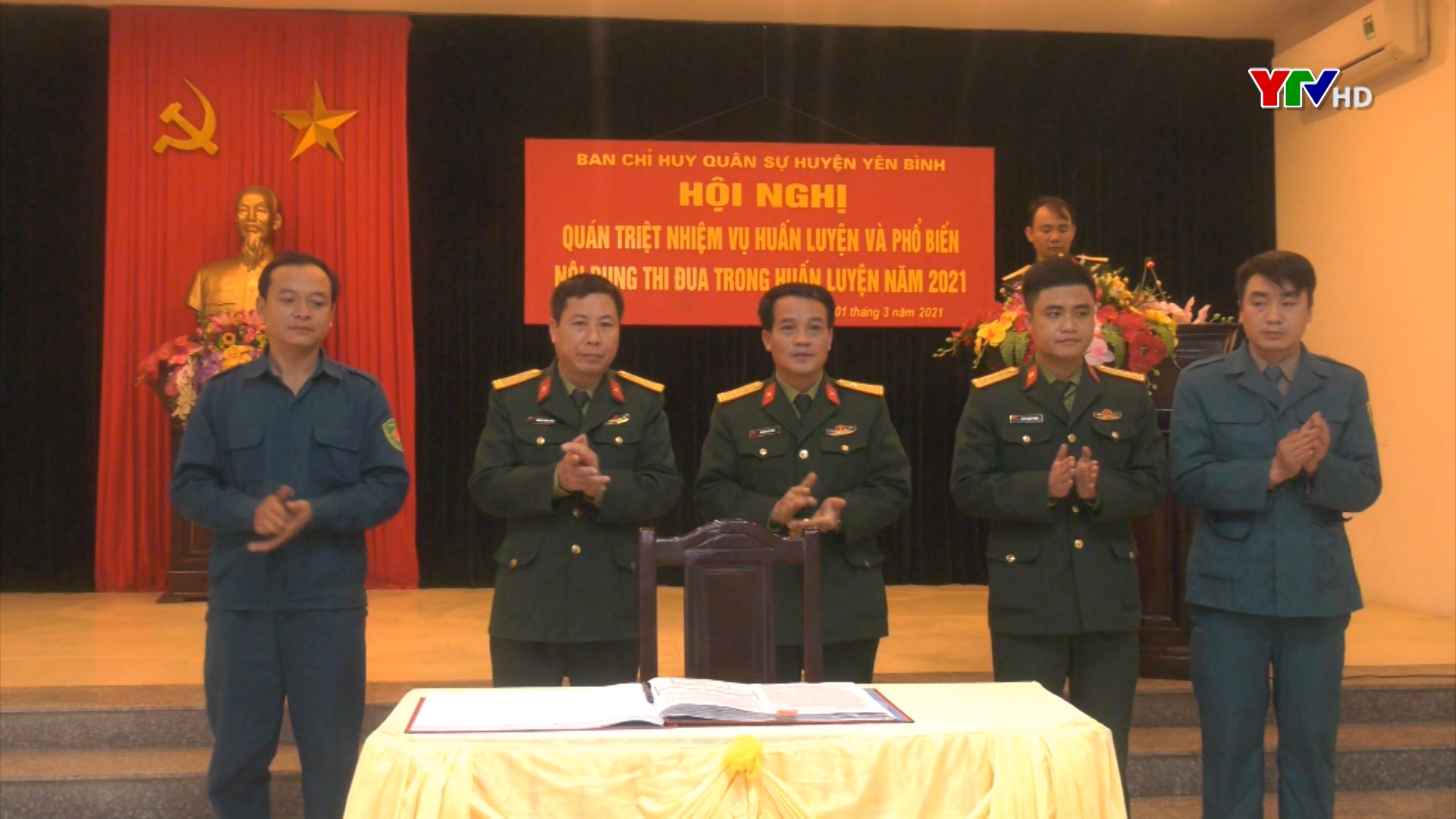 Ban CHQS huyện Yên Bình quán triệt nhiệm vụ huấn luyện