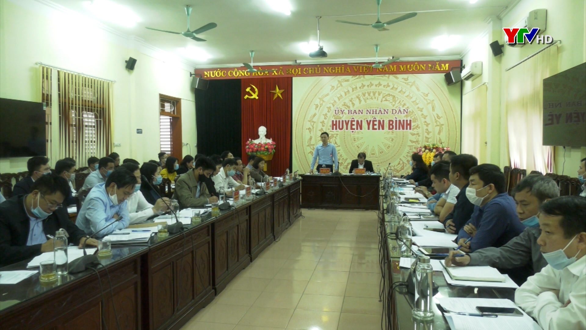 Huyện Yên Bình và huyện Mù Cang Chải triển khai nhiệm vụ tháng 3