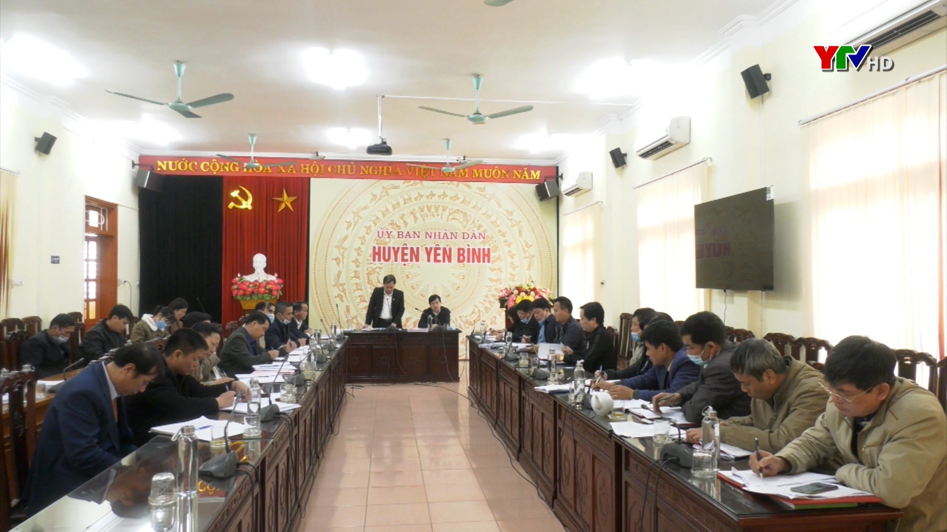 Huyện Yên Bình bàn các giải pháp đẩy nhanh tiến xây dựng nông thôn mới năm 2021