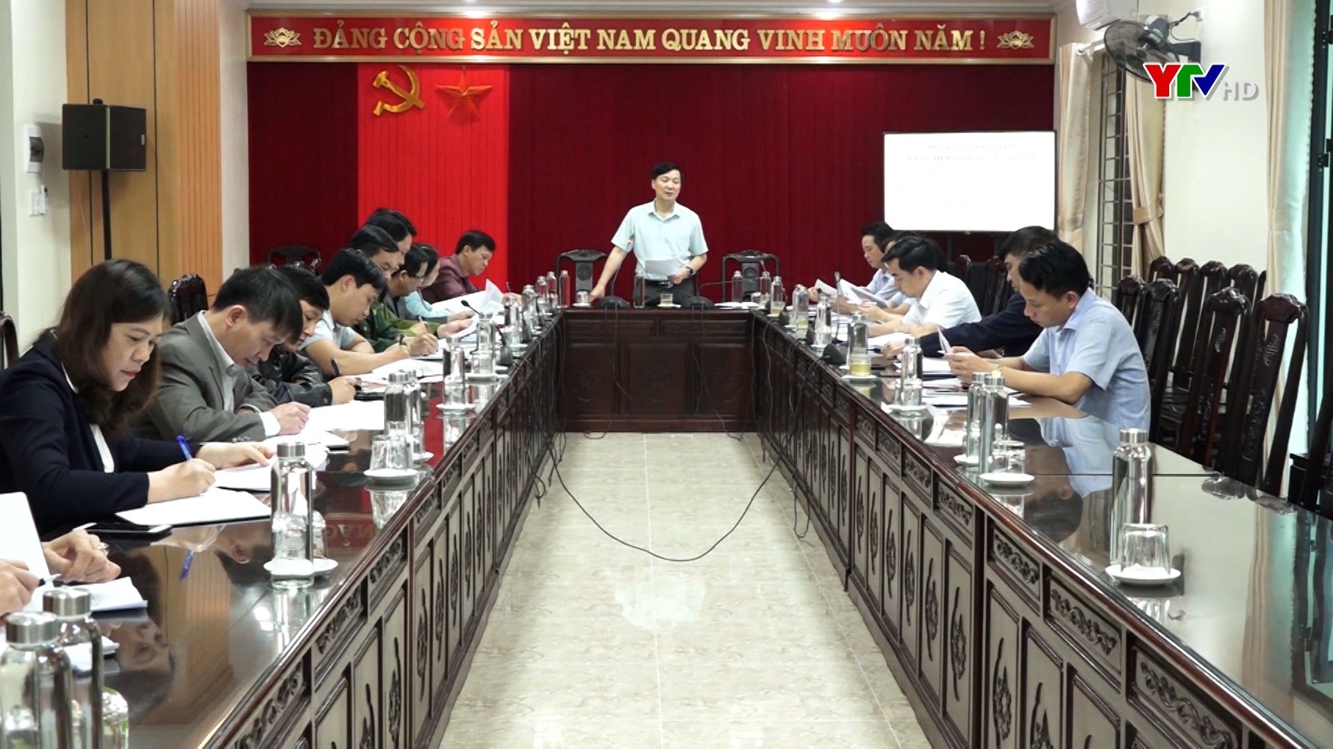 Huyện Lục Yên đánh giá việc triển khai thực hiện công tác bầu cử
