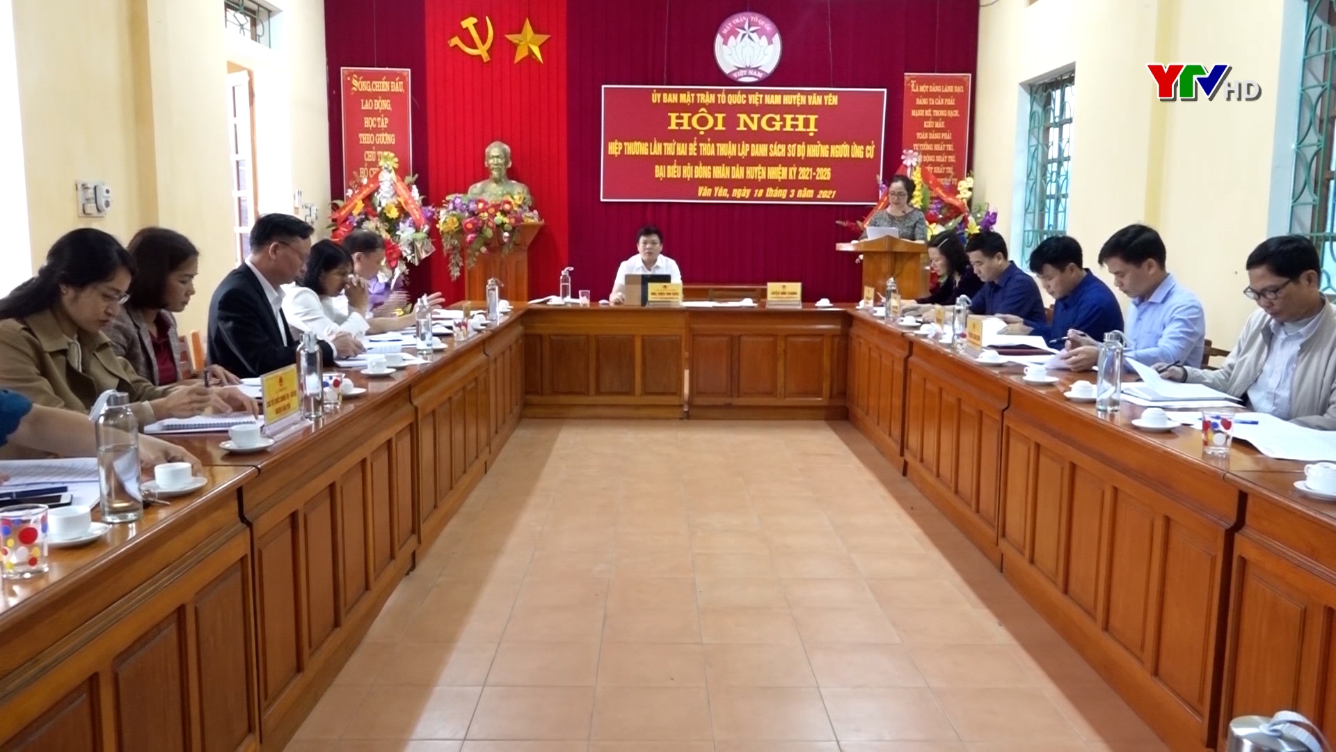 UBMTTQ thành phố Yên Bái và huyện Văn Yên tổ chức Hội nghị hiệp thương lần thứ hai