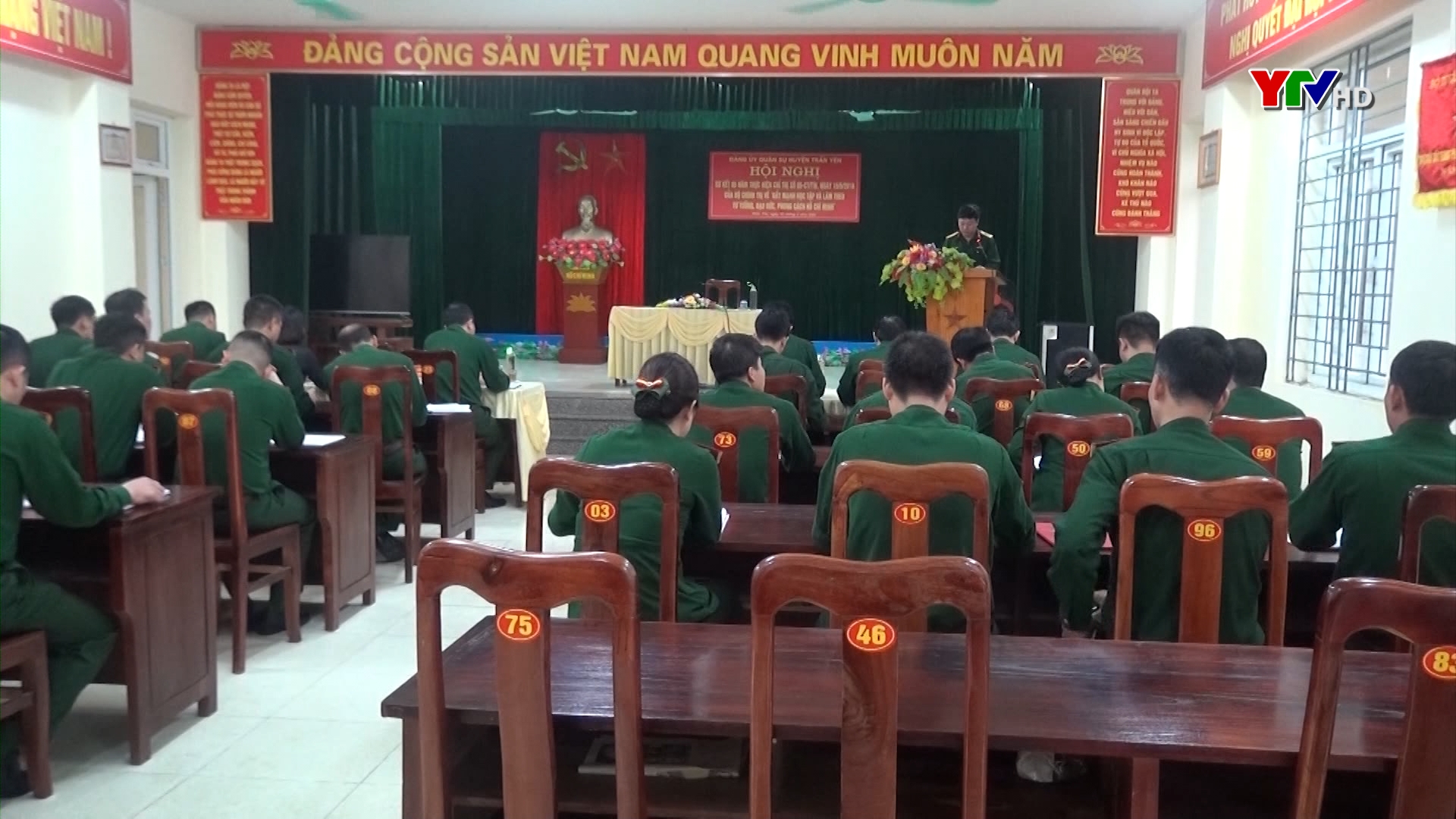 Đảng ủy Ban CHQS huyện Trấn Yên sơ kết việc thực hiện Chỉ thị 05 của Bộ Chính trị