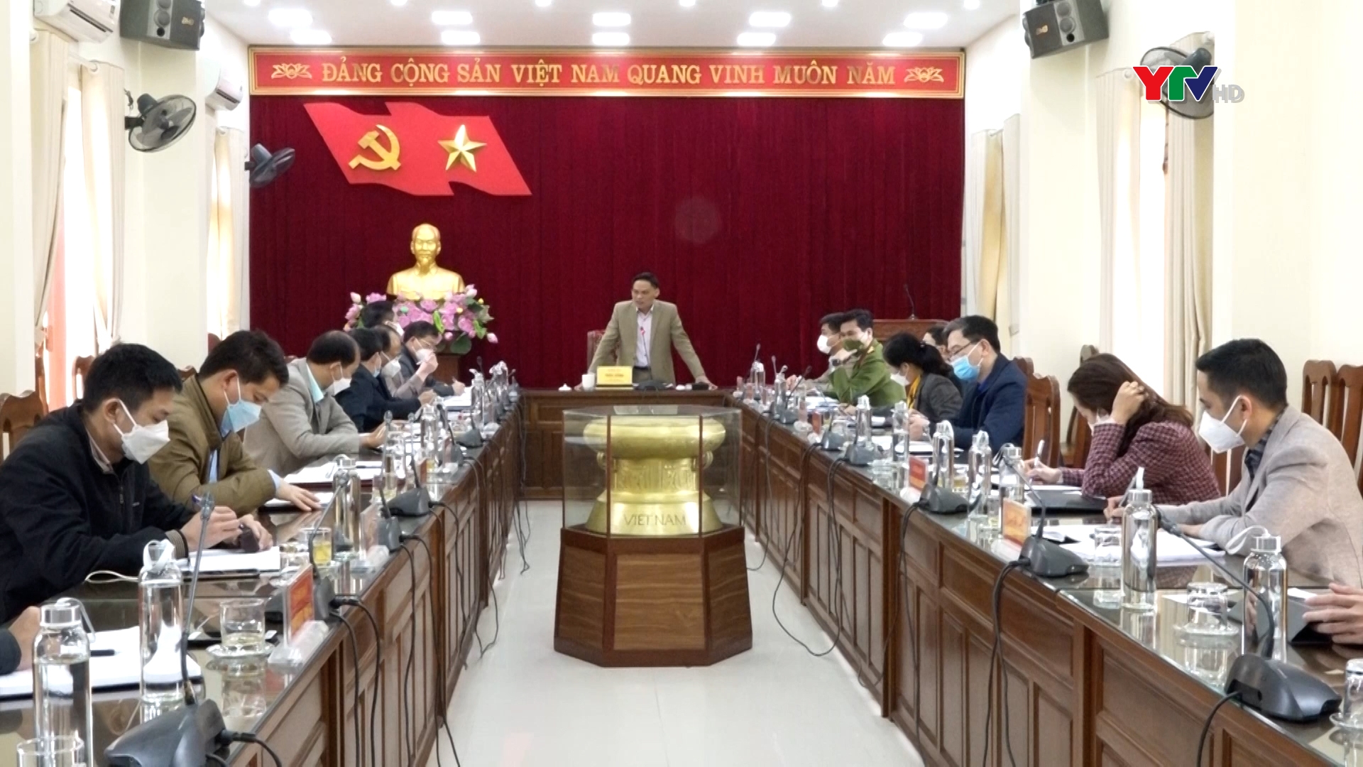 UBND huyện Trấn Yên triển khai nhiệm vụ tháng 3