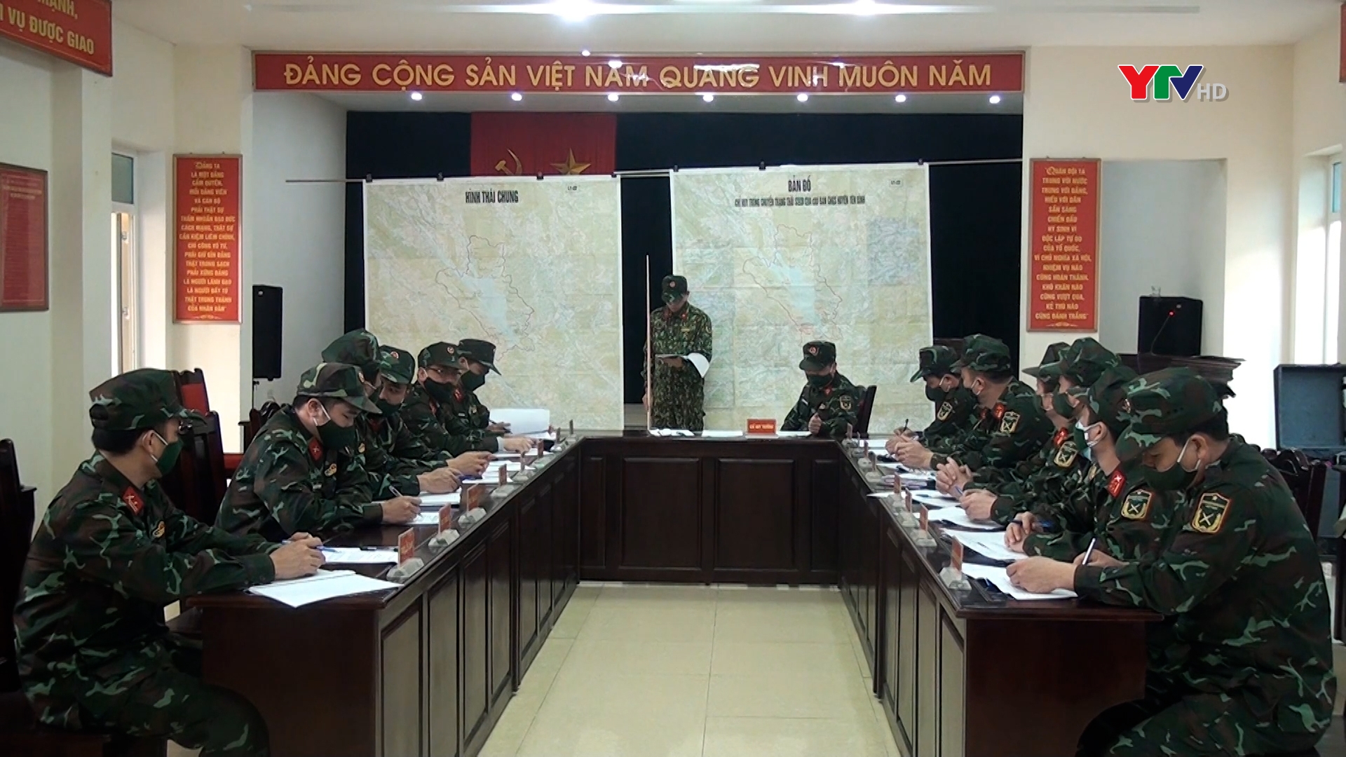 Đoàn công tác Quân khu 2 kiểm tra tại huyện Yên Bình
