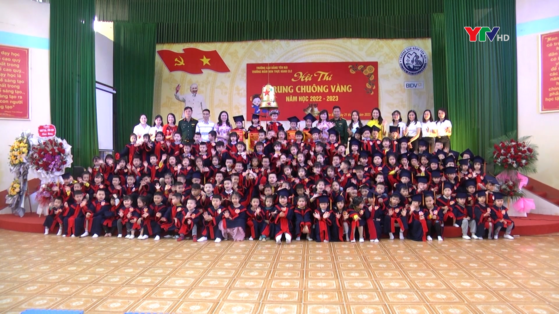 Trường Mầm non thực hành chất lượng cao tổ chức hội thi “ Rung chuông vàng” năm học 2022-2023