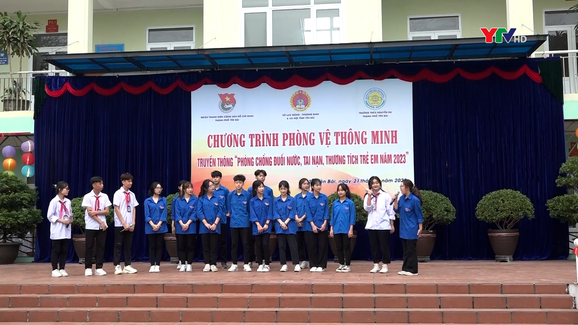 Thành phố Yên Bái: Truyền thông phòng chống đuối nước, tai nạn thương tích trẻ em tại trường TH Nguyễn Du