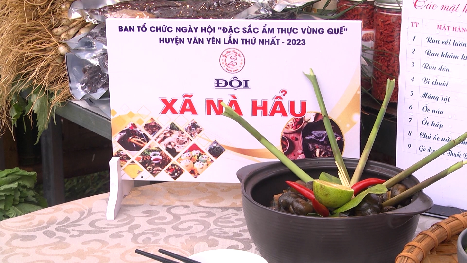 Đặc sắc Ngày hội ẩm thực huyện Văn Yên lần thứ nhất năm 2023