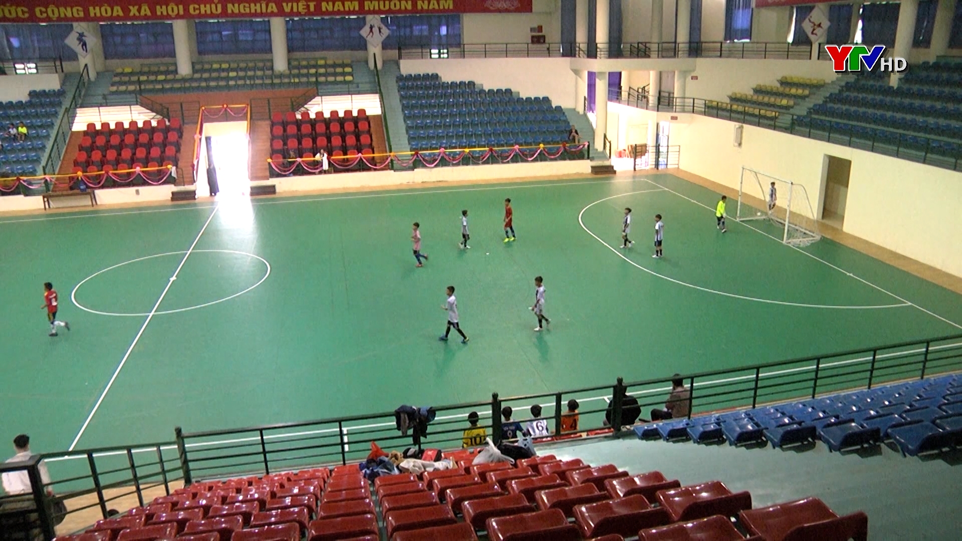 Đội bóng Trạm Tấu tích cực tập luyện trước ngày khai mạc Giải bóng đá Nhi đồng Cup PT-TH Yên Bái lần thứ XIX, năm 2023