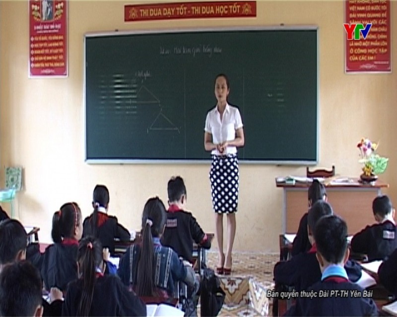 Trường PTDTNT THCS huyện Văn Yên nâng cao chất lượng đào tạo