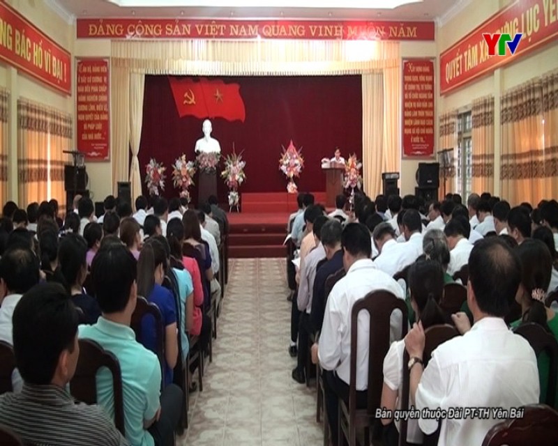 Huyện Lục Yên triển khai đề án sắp xếp quy mô trường lớp học