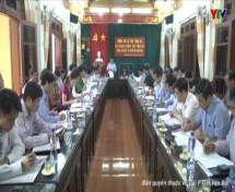 Đ/c Bí thư Tỉnh ủy Phạm Duy Cường kiểm tra tình hình thực hiện nhiệm vụ phát triển KT-XH tại huyện Mù Cang Chải.