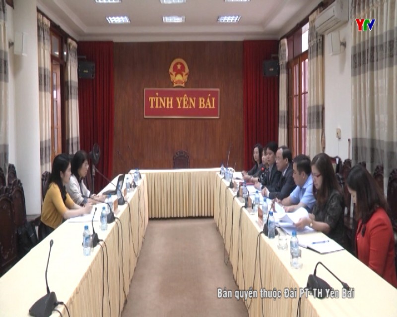 Tổ chức Tầm nhìn thế giới quốc tế tại Việt Nam làm việc với tỉnh Yên Bái
