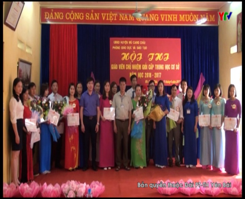 Huyện Mù Cang Chải tổ chức thành công Hội thi giáo viên chủ nhiệm giỏi