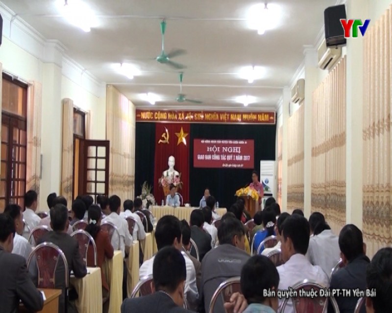 HĐND huyện Văn Chấn triển khai nhiệm vụ quý II năm 2017