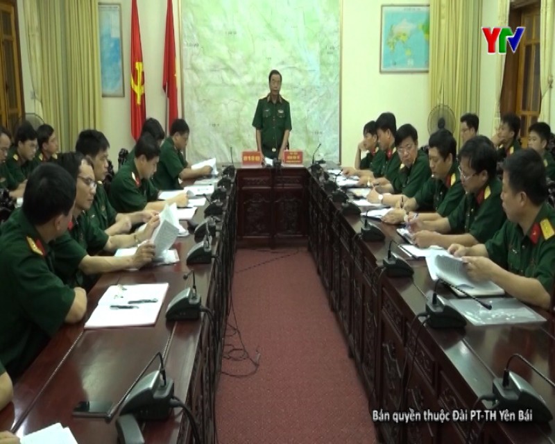 Quân khu II kiểm tra Đảng ủy Quân sự tỉnh Yên Bái
