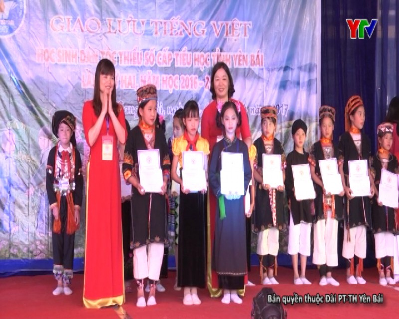 Giao lưu tiếng Việt cho học sinh dân tộc thiểu số cấp tiểu học tỉnh Yên Bái lần thứ 2