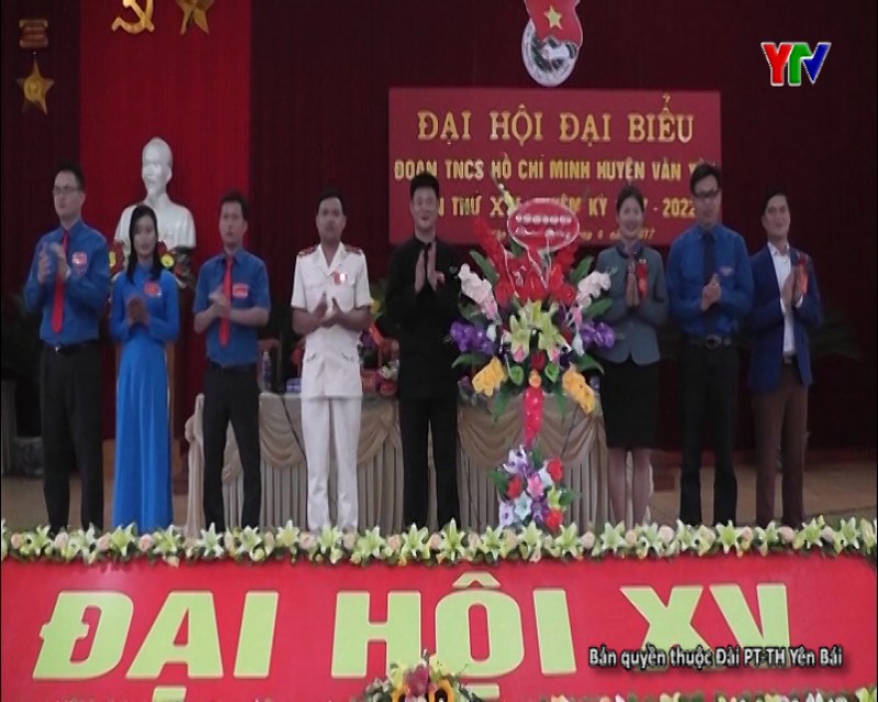 Đại hội Đoàn thanh niên huyện Văn Yên lần thứ XV nhiệm kỳ 2017 - 2022