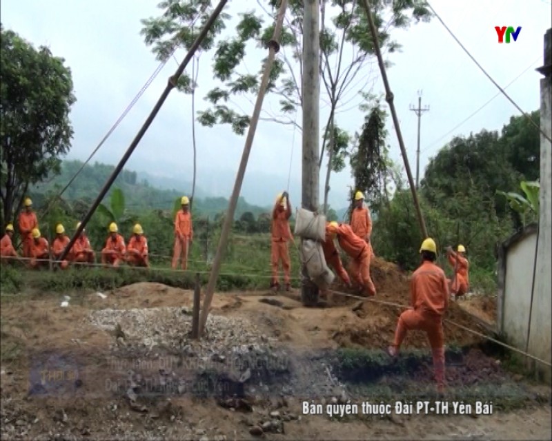 Điện lực Yên Bái diễn tập phòng chống thiên tai - Tìm kiếm cứu nạn tại huyện Lục Yên