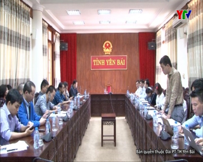 UBND tỉnh Yên Bái làm việc với đoàn công tác của Đài Truyền hình Việt Nam